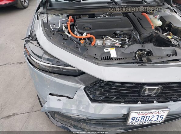 1HGCY2F77PA028664 2023 HONDA ACCORD HYBRID Серый 