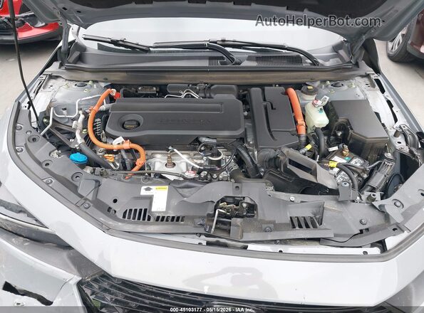 1HGCY2F77PA028664 2023 HONDA ACCORD HYBRID Серый 