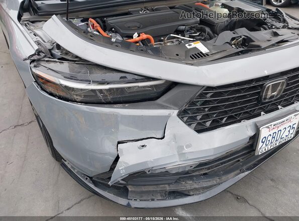 1HGCY2F77PA028664 2023 HONDA ACCORD HYBRID Серый 