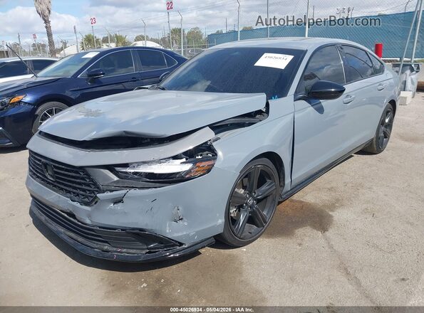 1HGCY2F77RA094988 2024 HONDA ACCORD Gray Front left