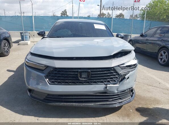 1HGCY2F77RA094988 2024 HONDA ACCORD Gray Instrument cluster view