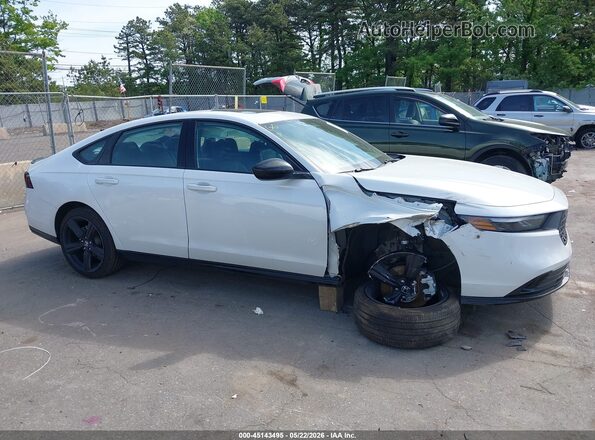 1HGCY2F77SA087304 2025 HONDA ACCORD White Դիմացի տեսք