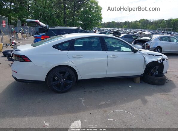 1HGCY2F77SA087304 2025 HONDA ACCORD White Սալոնի հետևի տեսք
