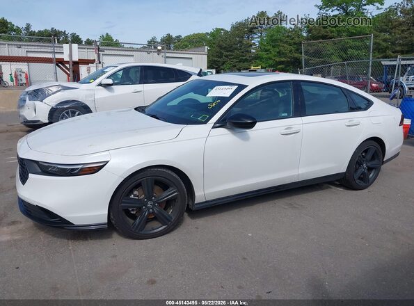 1HGCY2F77SA087304 2025 HONDA ACCORD White Սալոնի 360 աստիճան տեսք
