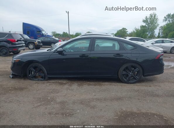1HGCY2F79PA050228 2023 HONDA ACCORD Black Widok wnętrza 360 stopni