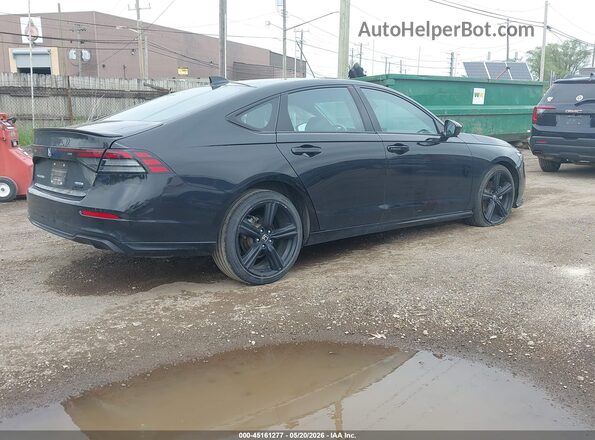 1HGCY2F79PA050228 2023 HONDA ACCORD Black Tył prawy