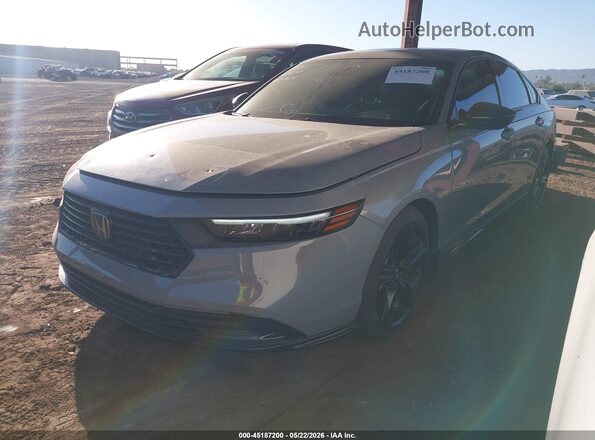 1HGCY2F79SA030909 2025 HONDA ACCORD Light Blue Առջևի ձախ երեք քառորդ տեսարան