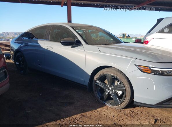 1HGCY2F79SA030909 2025 HONDA ACCORD Light Blue Սալոնի 360 աստիճան տեսք
