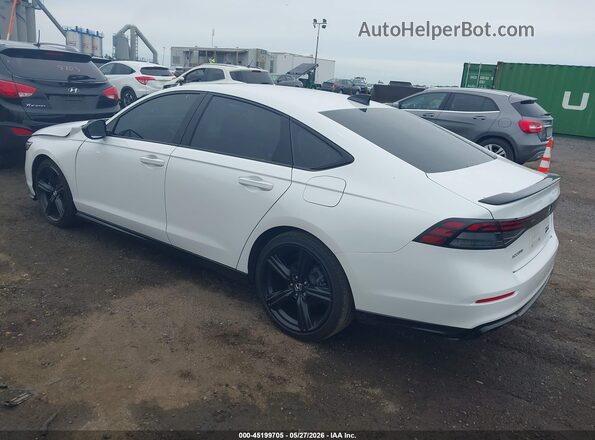 1HGCY2F79SA054384 2025 HONDA ACCORD White Rear left