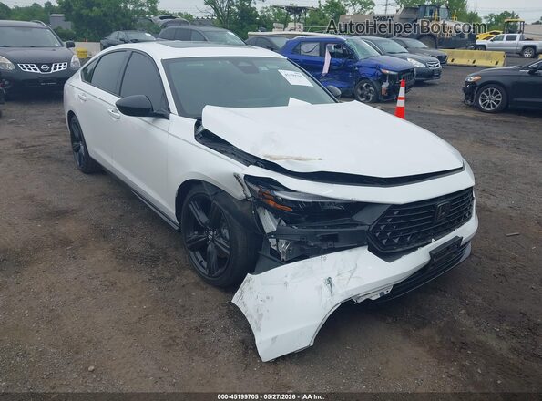 1HGCY2F79SA054384 2025 HONDA ACCORD White Front view