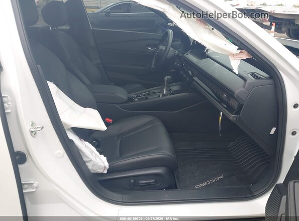 1HGCY2F79SA054384 2025 HONDA ACCORD White Front interior view