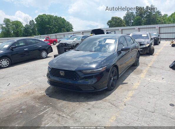 1HGCY2F79SA097641 2025 HONDA ACCORD Black Front left