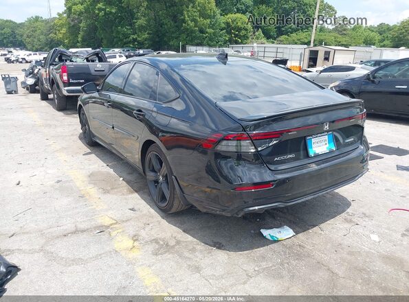 1HGCY2F79SA097641 2025 HONDA ACCORD Black Rear left