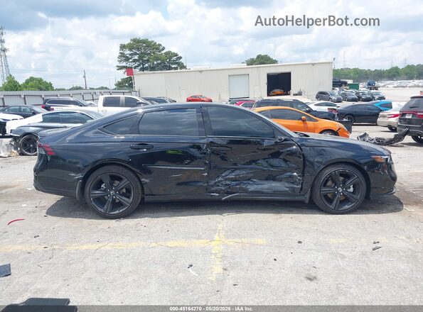 1HGCY2F79SA097641 2025 HONDA ACCORD Black Rear interior view