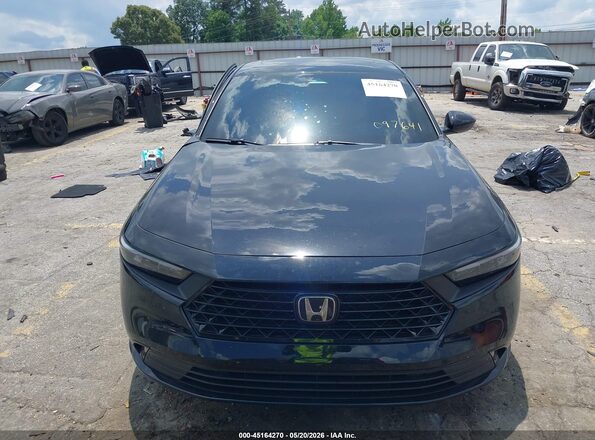 1HGCY2F79SA097641 2025 HONDA ACCORD Black Instrument cluster view