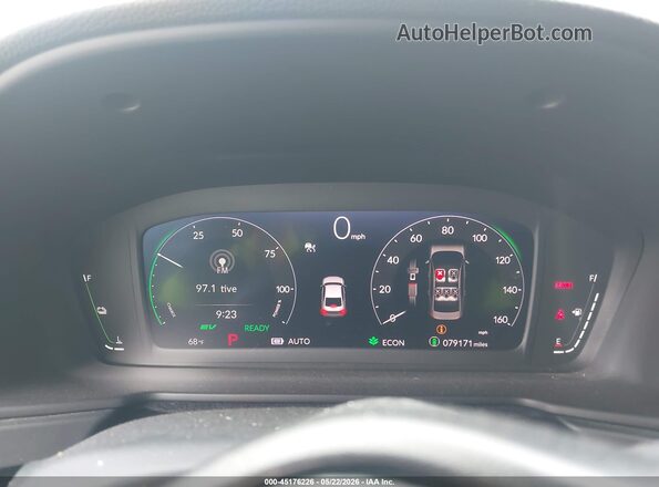 1HGCY2F7XPA024799 2023 HONDA ACCORD Синий Вид задних сидений