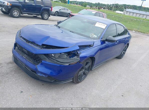 1HGCY2F7XPA024799 2023 HONDA ACCORD Синий Передняя левая четверть
