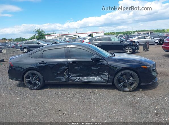 1HGCY2F7XSA034421 2025 HONDA ACCORD Черный Вид задней части салона