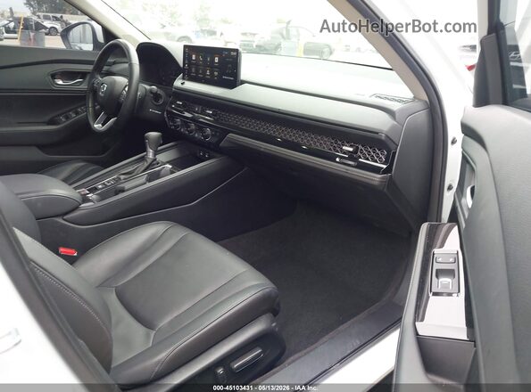 1HGCY2F80RA023284 2024 HONDA ACCORD White წინა სალონის ხედი