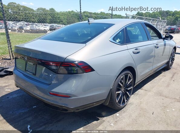 1HGCY2F80SA080770 2025 HONDA ACCORD HYBRID Серый Задняя правая четверть