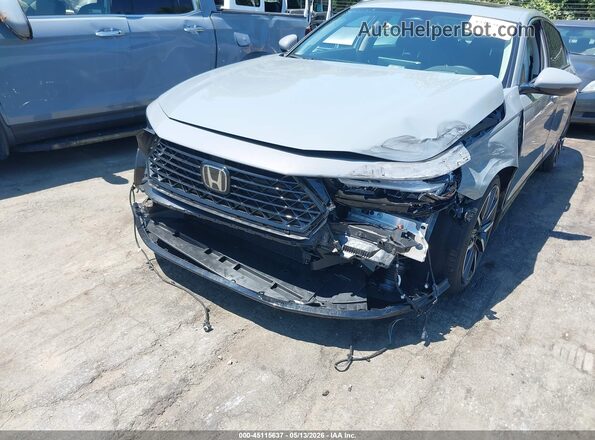 1HGCY2F80SA080770 2025 HONDA ACCORD HYBRID Серый Вид спереди
