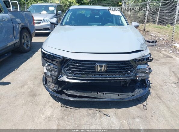 1HGCY2F80SA080770 2025 HONDA ACCORD HYBRID Серый Вид задней части салона