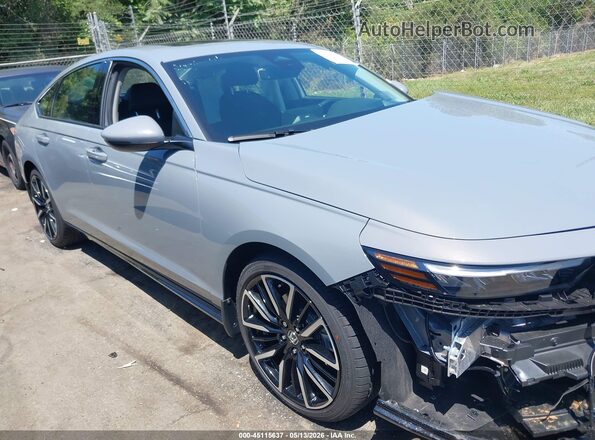 1HGCY2F80SA080770 2025 HONDA ACCORD HYBRID Серый Панорамный вид салона 360°