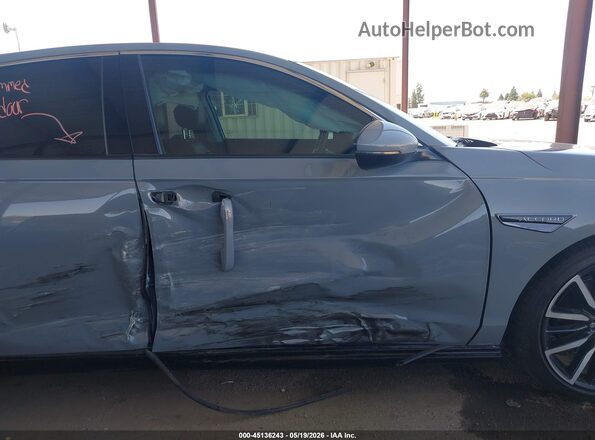 1HGCY2F82PA017810 2023 HONDA ACCORD Gray Widok z przodu