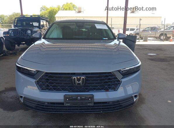 1HGCY2F82PA017810 2023 HONDA ACCORD Gray Widok zestawu wskaźników
