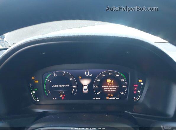 1HGCY2F82PA017810 2023 HONDA ACCORD Gray Widok tylnych siedzeń