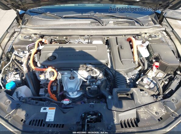 1HGCY2F82SA061346 2025 HONDA ACCORD Black უკანა ხედი