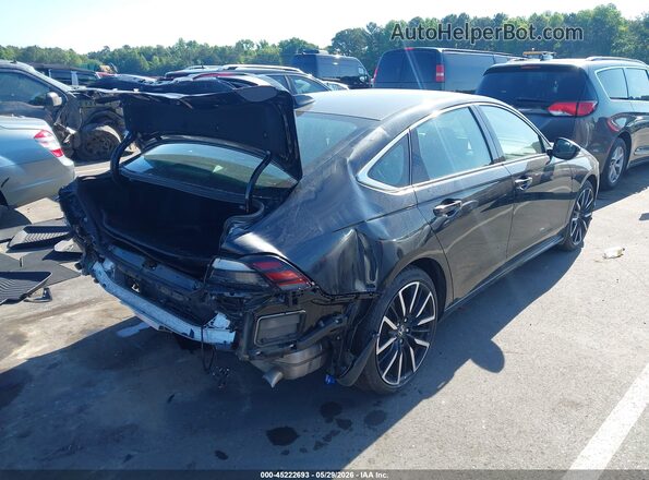 1HGCY2F82SA061346 2025 HONDA ACCORD Black უკანა მარჯვენა
