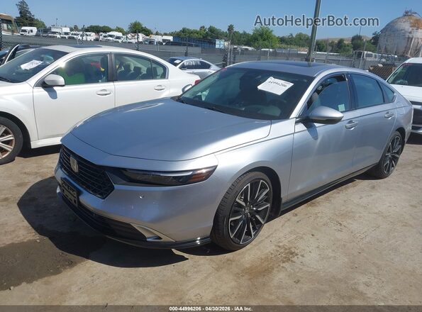 1HGCY2F82SA089373 2025 HONDA ACCORD Gray Vista tres cuartos delantera izquierda