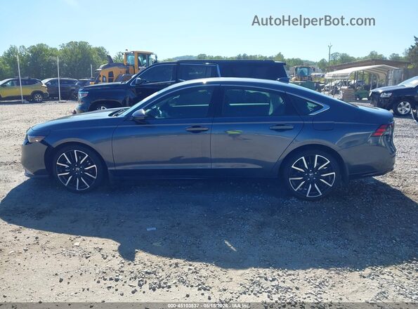 1HGCY2F84RA014944 2024 HONDA ACCORD Gray Սալոնի 360 աստիճան տեսք
