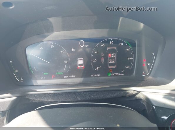 1HGCY2F84SA004193 2025 HONDA ACCORD White Հետևի նստատեղերի տեսք