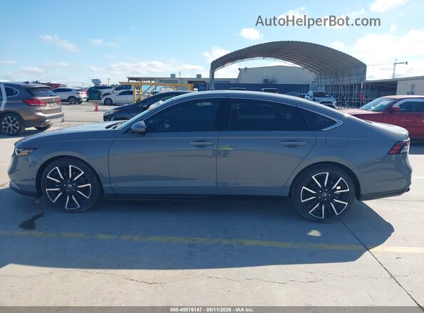 1HGCY2F85PA023682 2023 HONDA ACCORD Gray Սալոնի 360 աստիճան տեսք