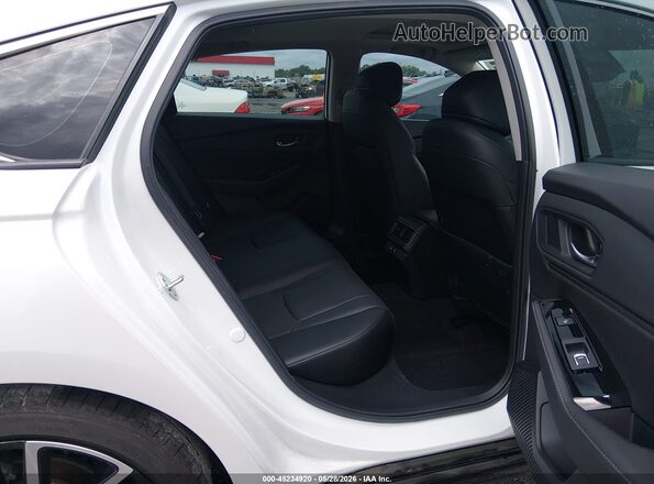 1HGCY2F85SA028079 2025 HONDA ACCORD HYBRID White VIN კოდის სტიკერის ხედი