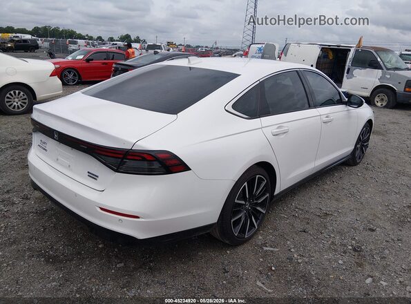 1HGCY2F85SA028079 2025 HONDA ACCORD HYBRID White უკანა მარჯვენა