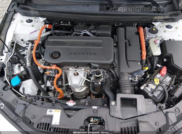 1HGCY2F85SA028079 2025 HONDA ACCORD HYBRID White წინა ხედი