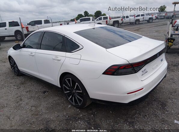 1HGCY2F85SA028079 2025 HONDA ACCORD HYBRID White უკანა მარცხენა