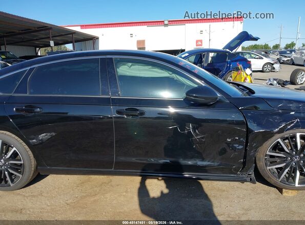 1HGCY2F86SA034215 2025 HONDA ACCORD Черный Вид задней части салона