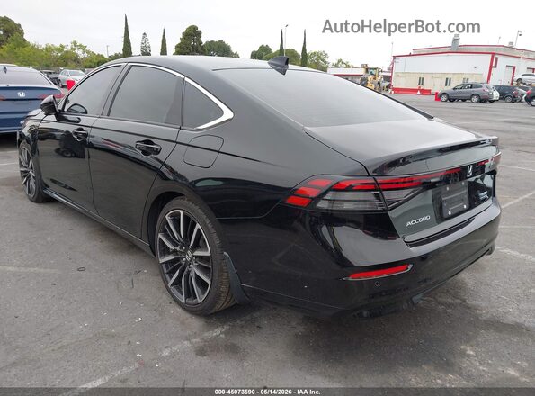 1HGCY2F88PA020694 2023 HONDA ACCORD Black Tył lewy