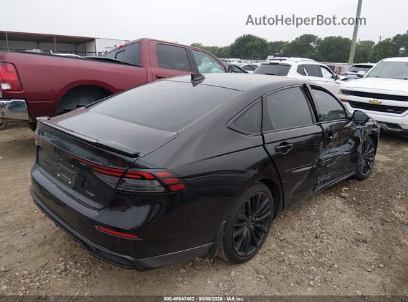1HGCY2F88RA080316 2024 HONDA ACCORD Black უკანა მარჯვენა