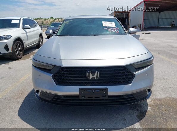 1HGCY2F88SA044874 2025 HONDA ACCORD HYBRID Silver Widok wnętrza z tyłu