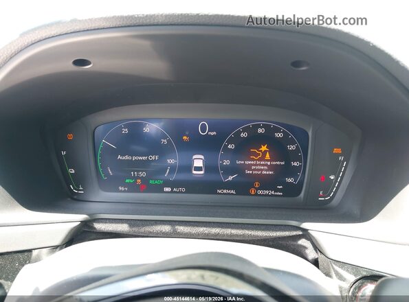 1HGCY2F88SA044874 2025 HONDA ACCORD HYBRID Silver Widok tylnych siedzeń