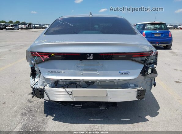 1HGCY2F88SA044874 2025 HONDA ACCORD HYBRID Silver Widok z przodu