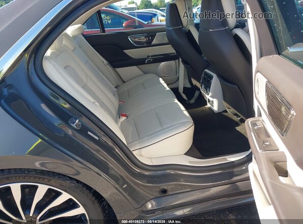 1LN6L9BC9J5601310 2018 LINCOLN CONTINENTA Brown Vista de la etiqueta del VIN