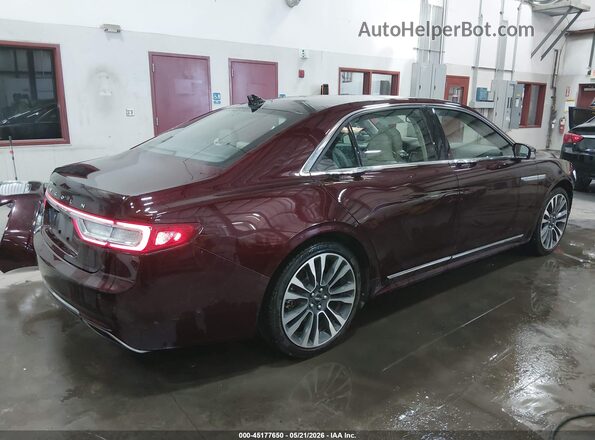 1LN6L9RP8K5604449 2019 LINCOLN CONTINENTA Brown Trasero derecho