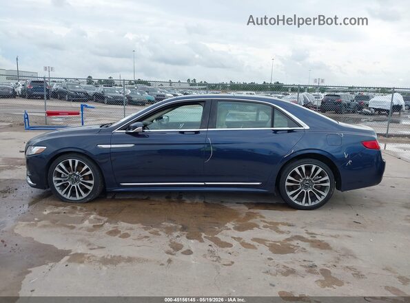 1LN6L9TKXH5617306 2017 LINCOLN CONTINENTA Blue 