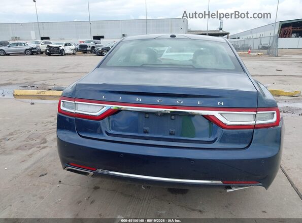 1LN6L9TKXH5617306 2017 LINCOLN CONTINENTA Blue 